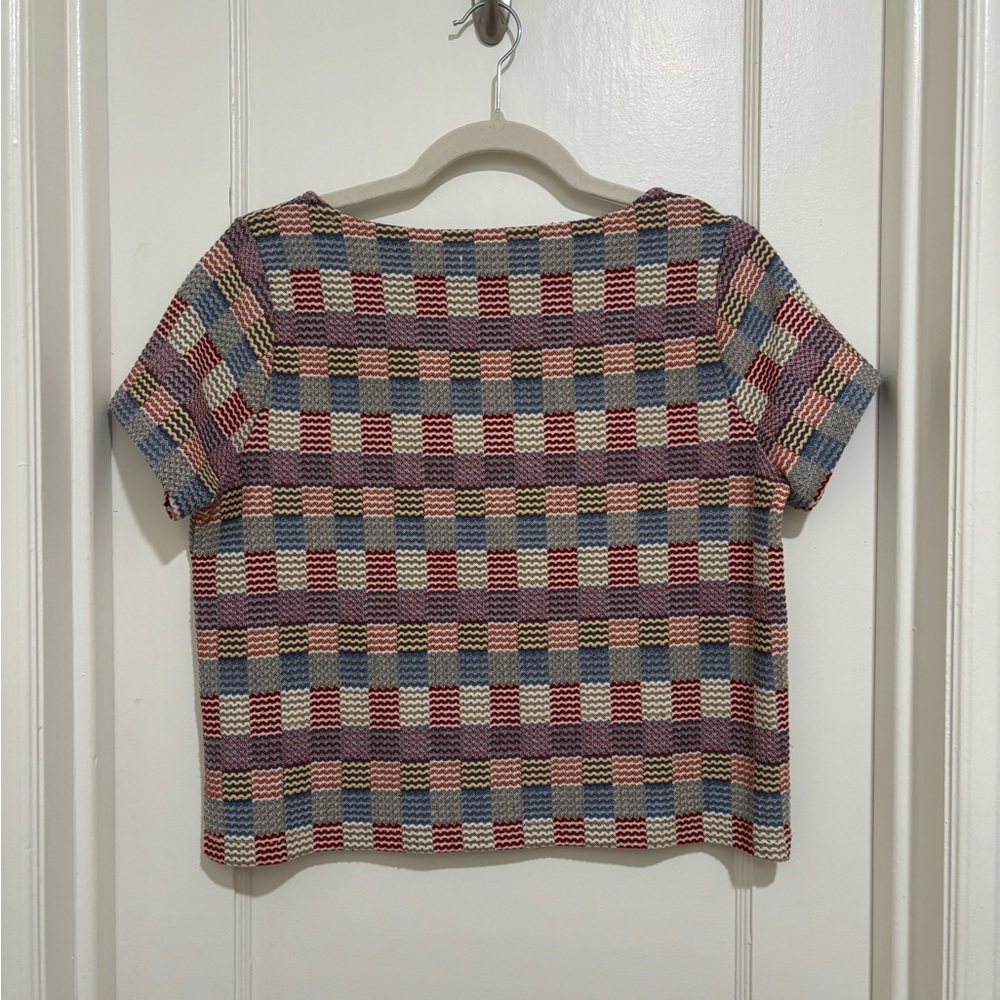 Madewell Jacquard Setlist Boxy Short Sleeve T-Shirt - Picture 3 of 5